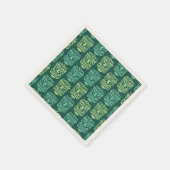 Retro Tiki Beach Party Servet (Hoek)