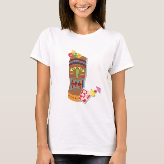 Retro Tiki Head T-shirt (Voorkant)