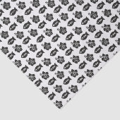 Retro Tiki Patroon Tissuepapier (Detail)