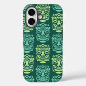 Retro Tiki Strandbarpatroon Case-Mate iPhone Case (Achterkant)
