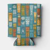 Retro Tiki Totems Blikjeskoeler (Voorkant)