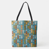 Retro Tiki Totems Tote Bag (Voorkant)