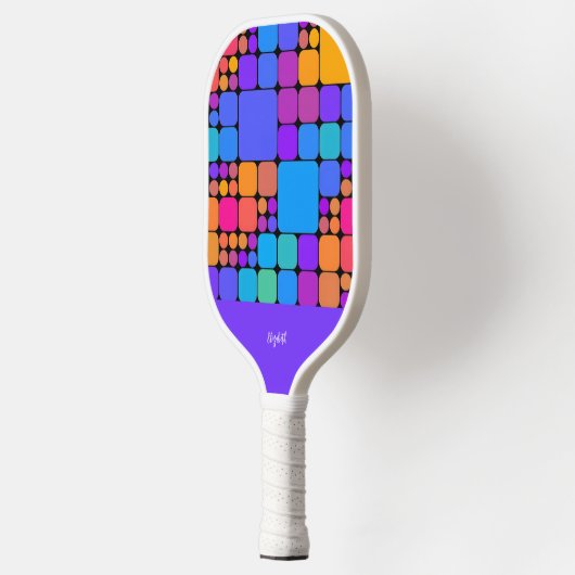 Retro Tiles Personalized | Dink Well Pickleball Paddle (Links)
