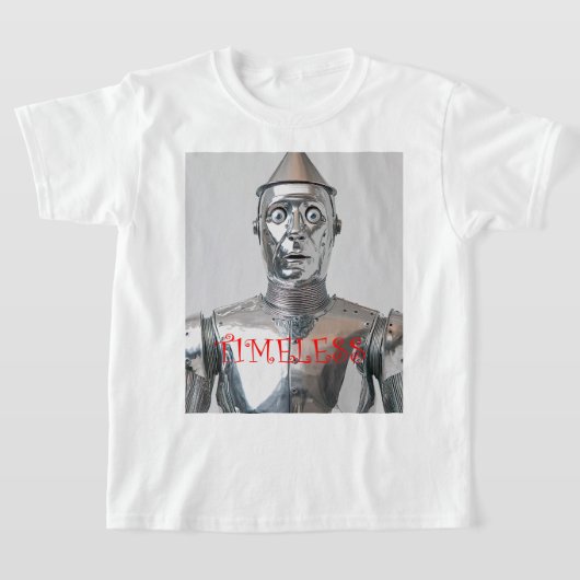 Retro Tin Man Steampunk Armor T-shirt (Laagn)