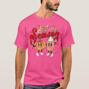 Retro Tis de Herfst van het seizoen Pumpkin Spice T-shirt