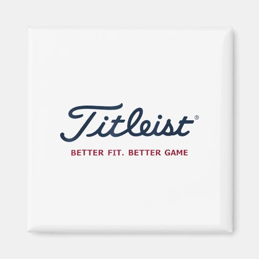 Retro Titleis-T Beter Fit Beter Spel Magneet (Voorkant)