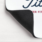 Retro Titleis-T Beter Fit Beter Spel Muismat (Hoek)