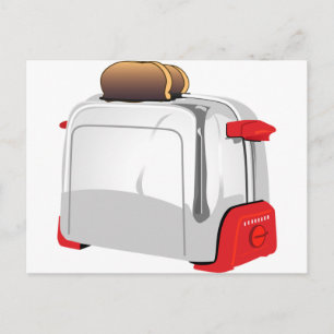 Retro Toaster Briefkaart