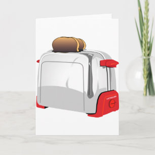 Retro Toaster Kaart