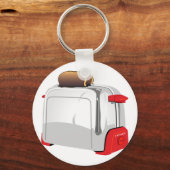 Retro Toaster Sleutelhanger (Voorkant)