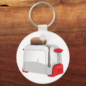 Retro Toaster Sleutelhanger (Voorkant)