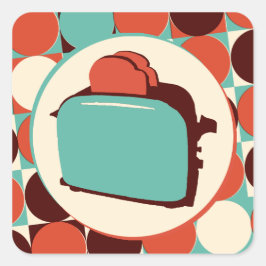 Retro Toaster stickers (vel 20)