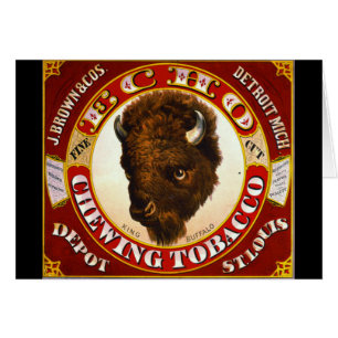 Retro Tobacco Label 1873 a