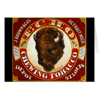 Retro Tobacco Label 1873 a