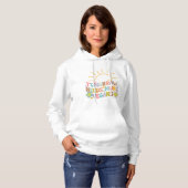 Retro Tomorrow heeft meer vegans nodig, Trendy Flo Hoodie (Voorkant volledig)
