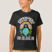 Retro Tomorrow Needs You 988 Suicide Prevention Aw T-shirt (Voorkant)