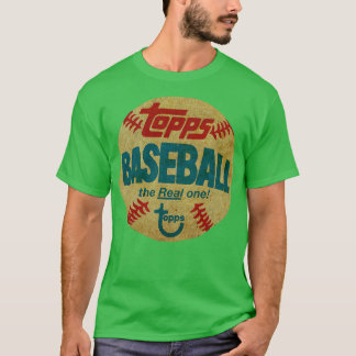 Retro Topps honkbal de echte toppen Crewneck S T-shirt