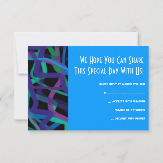 Retro Torah Bar bat Mitzvah Uitnodigingskaart RSVP Kaartje (Voorkant)