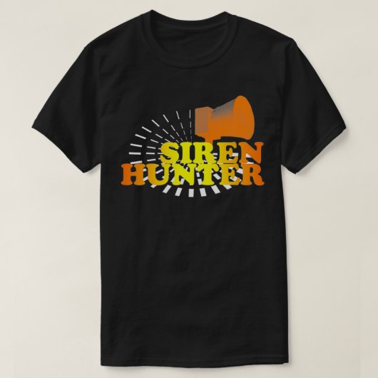 Retro Tornado Siren Hunter T-shirt (Design voorkant)