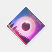 Retro Totale zonsverduistering 8 april 2024 landsc Servet (Hoek)