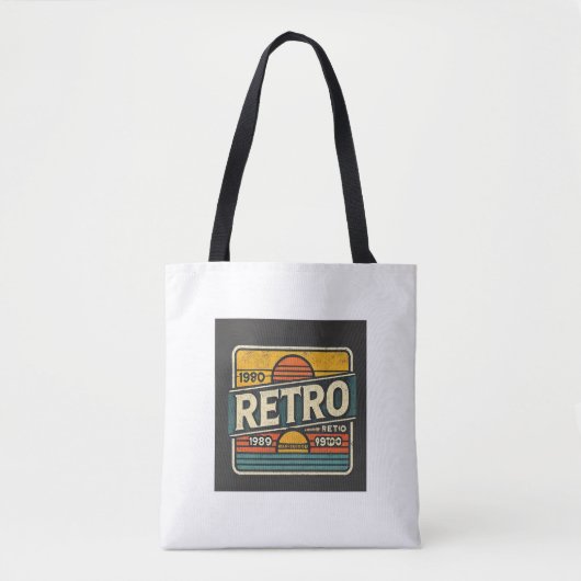 RETRO TOTE BAG (Voorkant)