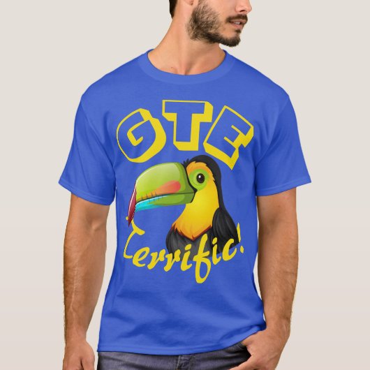 Retro Toucans T-shirt (Voorkant)