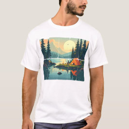  Retro Touch Grass Outdoors Typografie T-shirt
