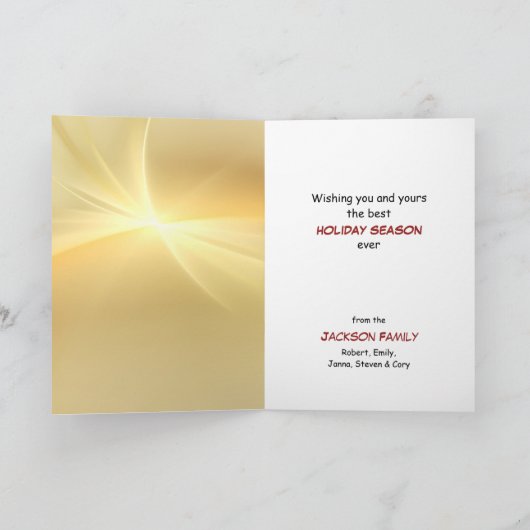 Retro Toymaker Sinterklaas Kerstmis Kaart (Binnen)