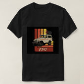 Retro Toyota Land Cruiser FJ40 Throw Blanket T-shirt (Design voorkant)