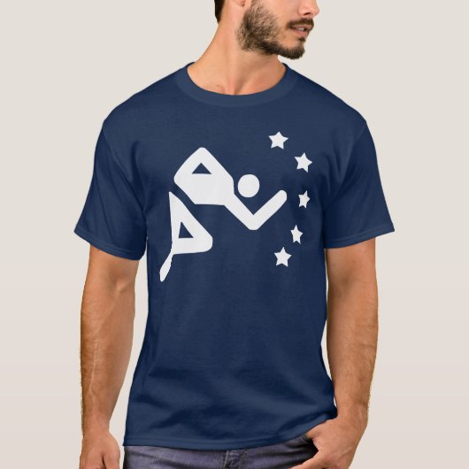 Retro Track Star T-shirt (Voorkant)