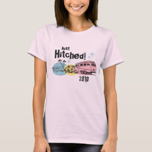 Retro Trailer die enkel gepersonaliseerde T-Shirt
