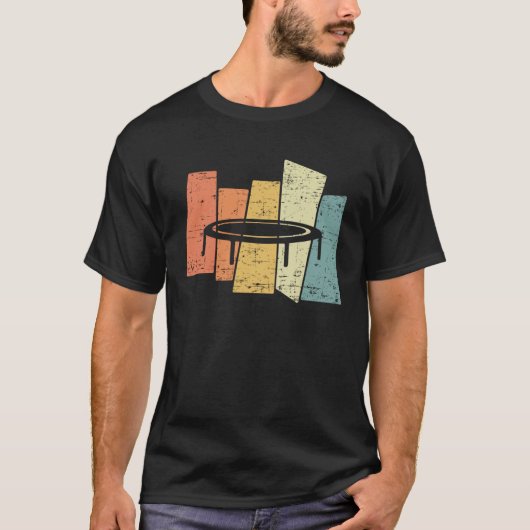 Retro  Trampoline T-shirt (Voorkant)