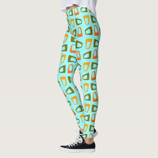 Retro Trapezoïden Leggings (Links)