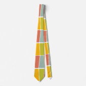 Retro Trapezoïden Stropdas (Voorkant)