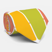 Retro Trapezoïden Stropdas (Opgerold)
