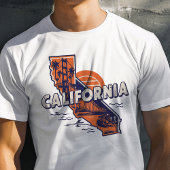 Retro Travel Iconisch Californië Graphic T-shirt