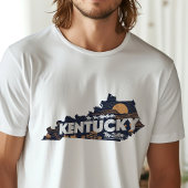 Retro Travel Iconisch Kentucky Graphic T-shirt