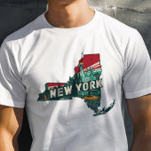 Retro Travel Iconisch New York Graphic T-shirt