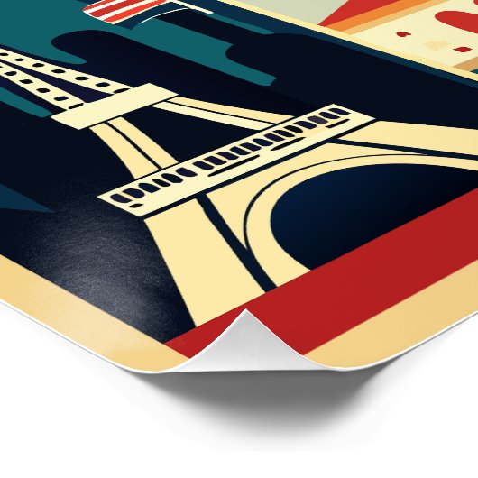 Retro Travel Poster Collage (Hoek)