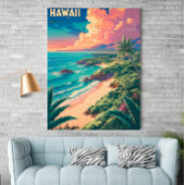  Retro Travel Poster - HAWAII