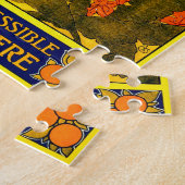 Retro Travel Poster Jamaica. Legpuzzel (Zijkant)