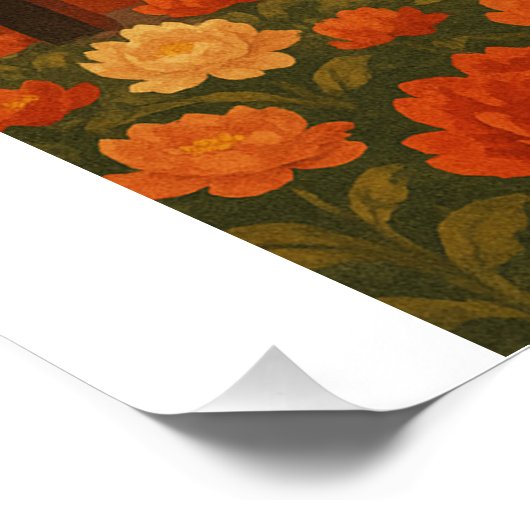 Retro Travel Poster – Luoyang, China (Hoek)