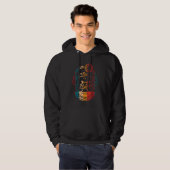 Retro Traverse City Bike Trail Hoodie (Voorkant volledig)