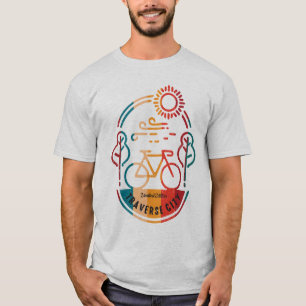 Retro Traverse City Bike Trail T-shirt