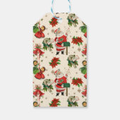 Retro Treasures Christmas Cadeaulabel (Achterkant)