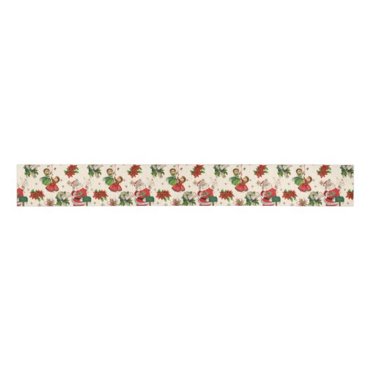 Retro Treasures Christmas  Grosgrain Lint (Voorkant)