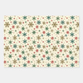 Retro Treasures Christmas Stockings Inpakpapier Vel (Voorkant 2)