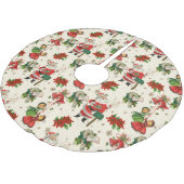 Retro Treasures Christmas Wrapping Paper Kerstboom Rok (Gekanteld)