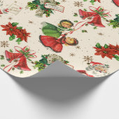 Retro Treasures kerstpapier Cadeaupapier (Hoek)