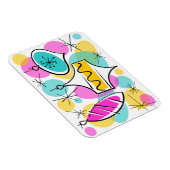 Retro Tree Baubles flexibele magneet (Rechterzijde)